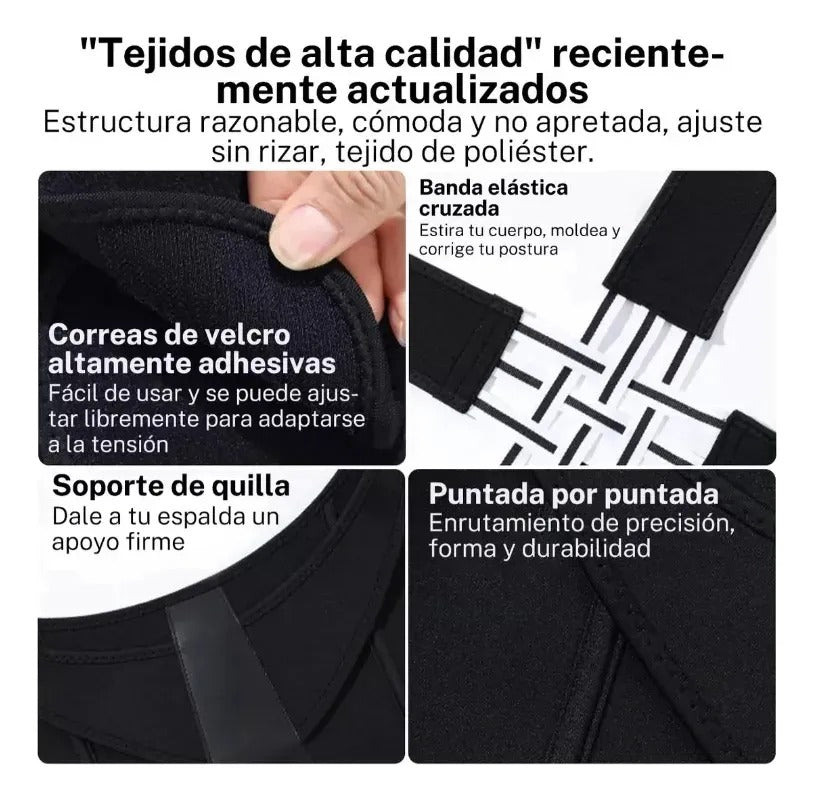 Corrector Cinturon De Postura Unisex