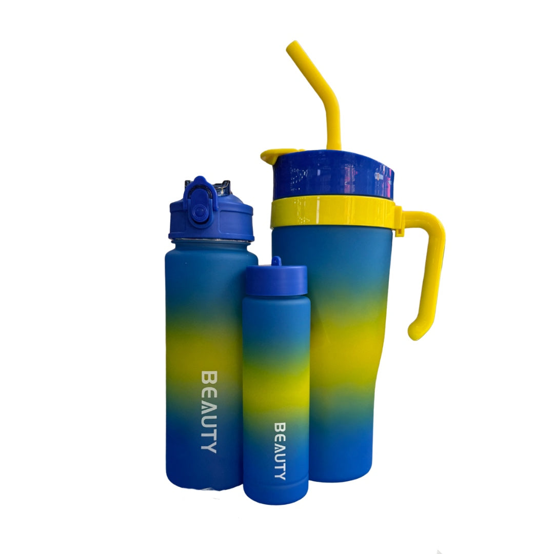 Pack de 3 botellas con pitillo 🔥