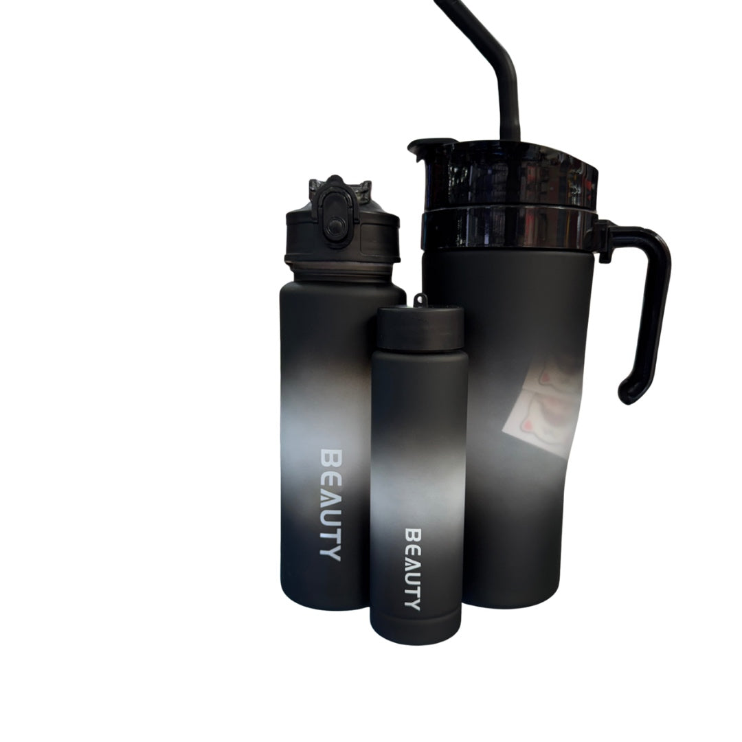 Pack de 3 botellas con pitillo 🔥