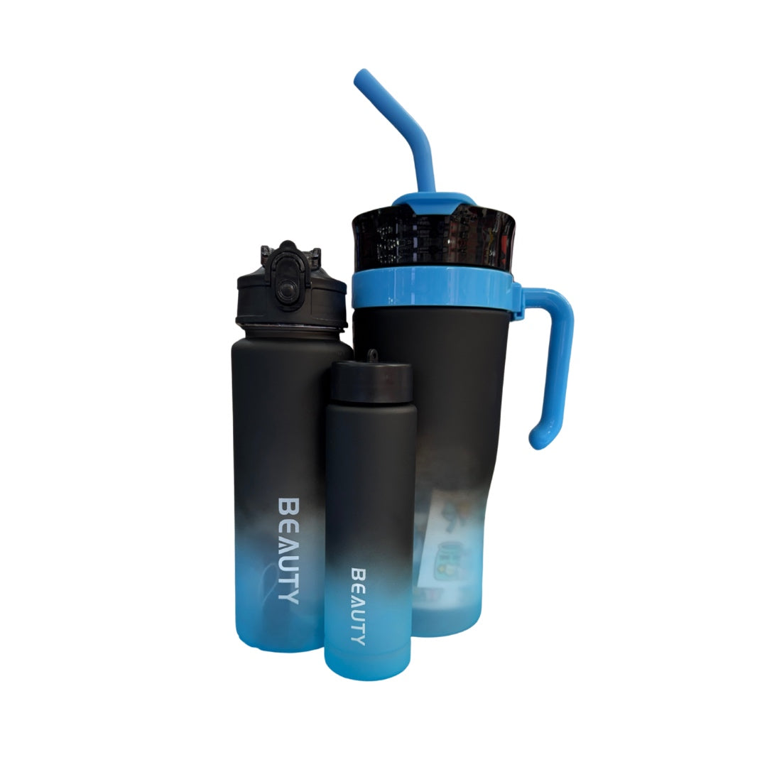 Pack de 3 botellas con pitillo 🔥