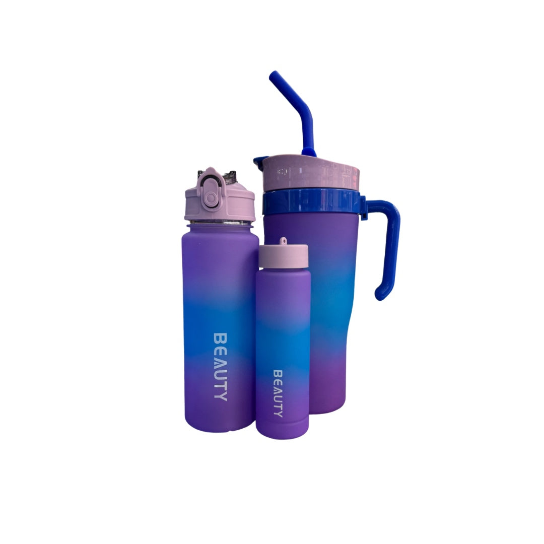 Pack de 3 botellas con pitillo 🔥