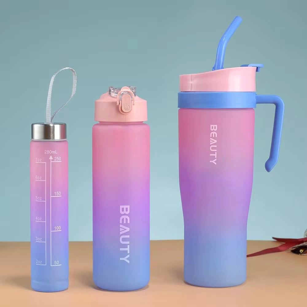 Pack de 3 botellas con pitillo 🔥