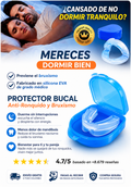 PROTECTOR BUCAL ANTI-RONQUIDO